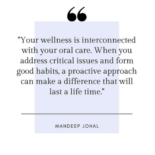 Wellness Is Connected To Oral Care